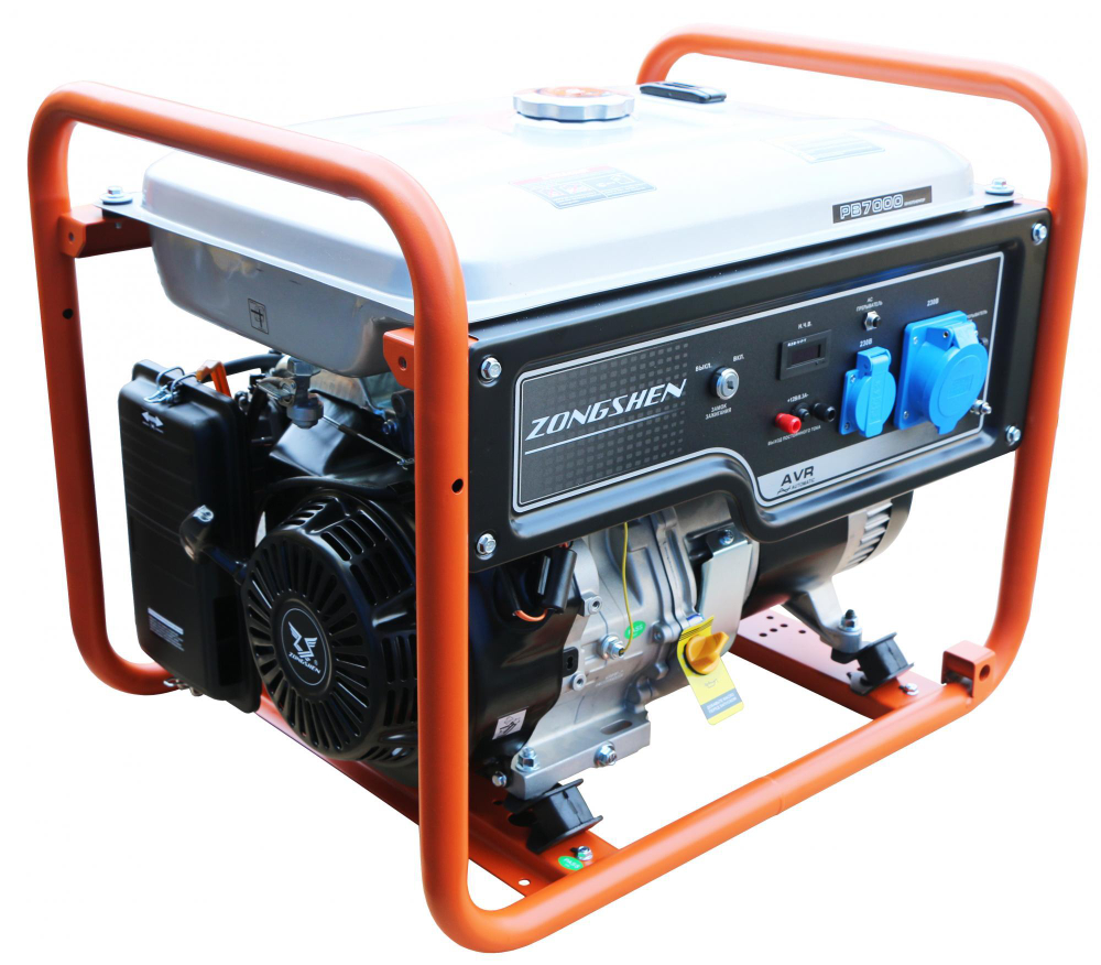 Бензиновый генератор Zongshen PB 7000 1T90DF705