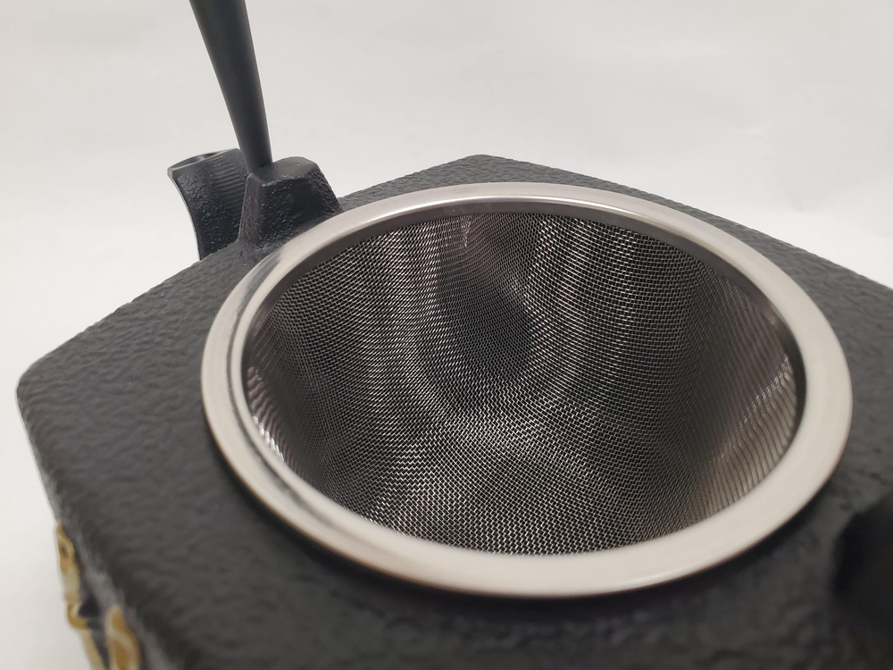 308005.2  Набор ЮЖНАЯ ЯПОНИЯ "Бамбук" чайник 1000мл сито, чугун