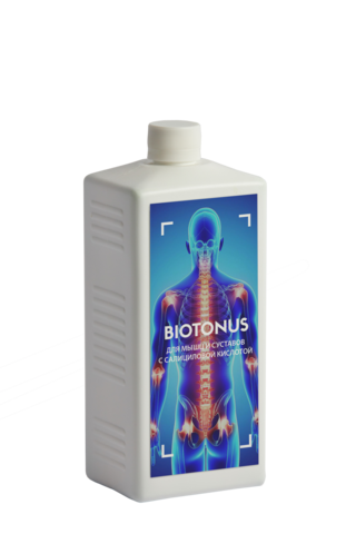 Жидкий концентрат для ванн BIOTONUS Для мышц и суставов с салицил 250 мл