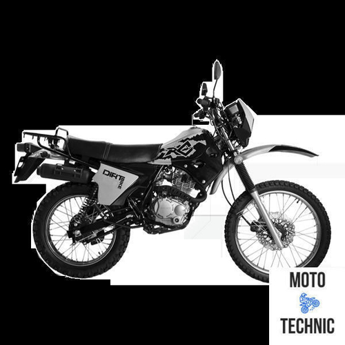 Мотоцикл Racer RC150-23X Enduro L150 (белый) (Россия)