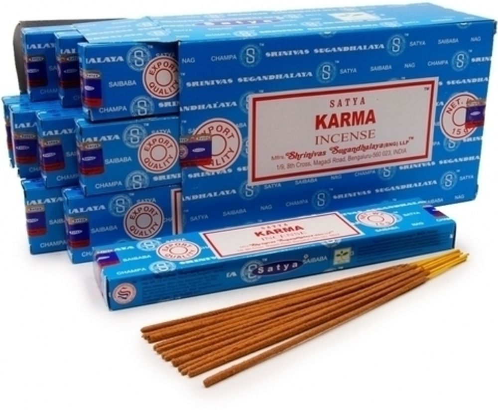 Satya Incense Karma Благовоние-масала Карма, 15 г