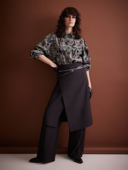 Рубашка Grunge, черно-зеленая