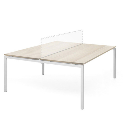 TOUR M бенч 2 места140*163 см ДУБ СВЕТЛЫЙ/АЛЮМ