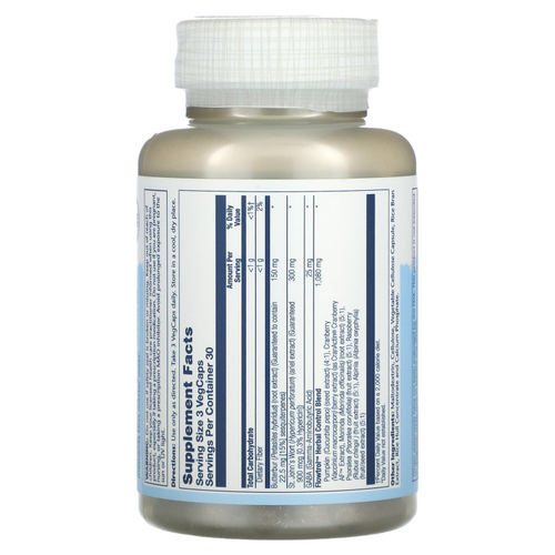 Solaray, Bladder Formula, средство для нормализации состояния удерживания, с Flowtrol, 90 растительных капсул