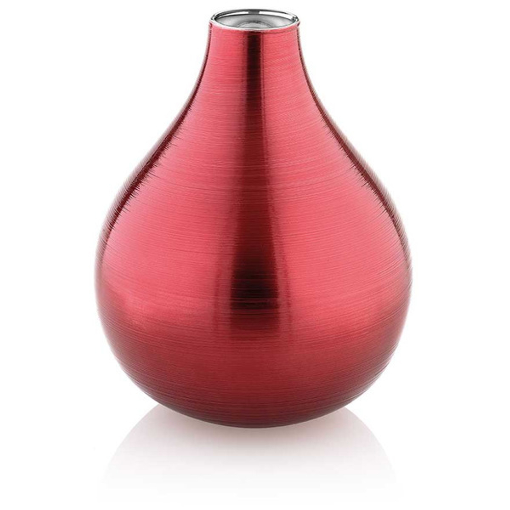 Ваза IVV Бомбей 31см красная