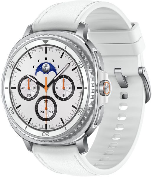 Умные часы Samsung Galaxy Watch8 Classic 46 мм Wi-Fi + LTE белый (SM-L505)