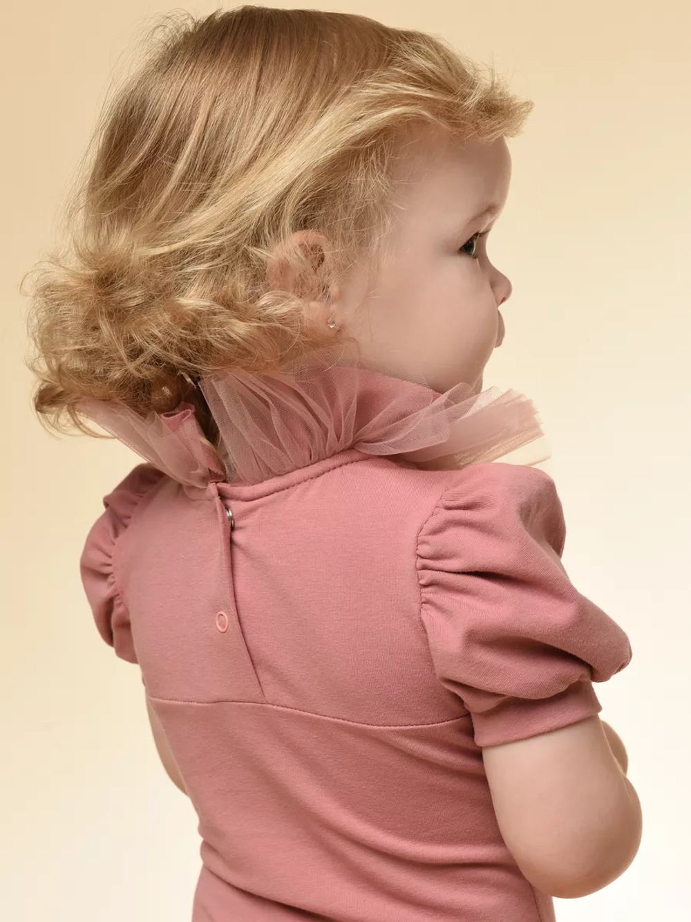 Боди с декоративным воротничком