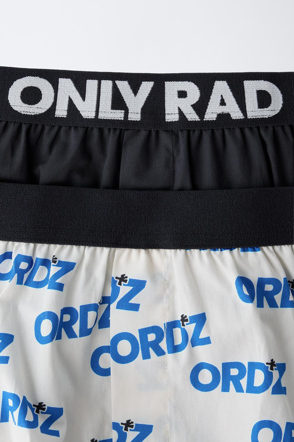 ZARA НАБОР ИЗ ДВУХ ПОПЛИНОВЫХ ТРУСОВ-БОКСЕРОВ SKATE, РАЗНОЦВЕТНЫЙ