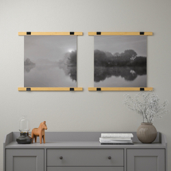 IKEA BILD  (ИКЕА БИЛД)  -  Плакат, Туманное утро, 50x50 см