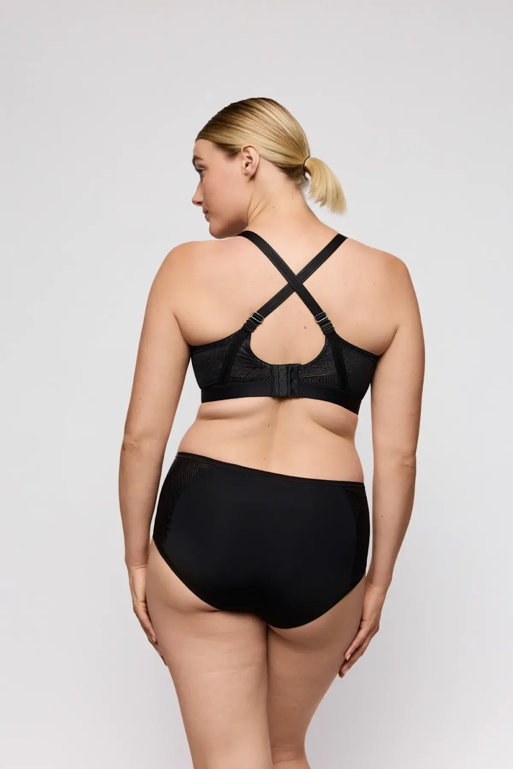 PRIMADONNA SPORT THE GAME Спортивные трусы с высокой талией, черный