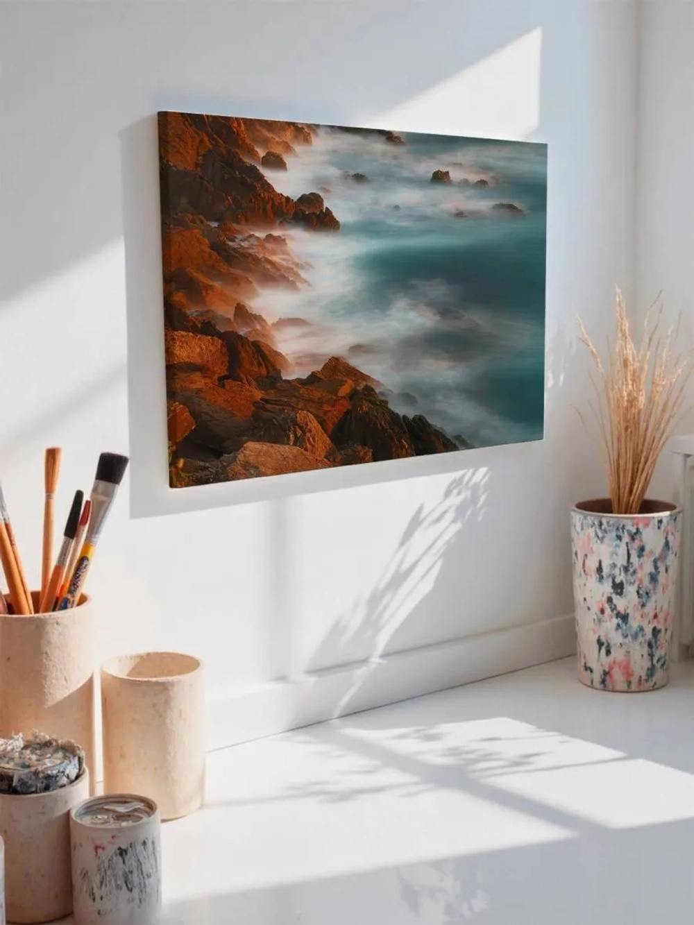 Картина на стену 40 X 50 Море и горы