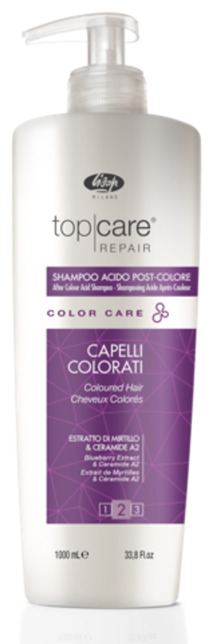 Стабилизатор цвета – «Top Care Repair Color Care After Color Acid Shampoo» 1000 мл