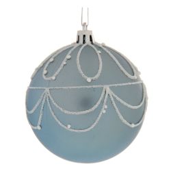 GAEM Набор из 12шт Украшение новогоднее "Шар", D 8 см, L35 W27 H8,5 см