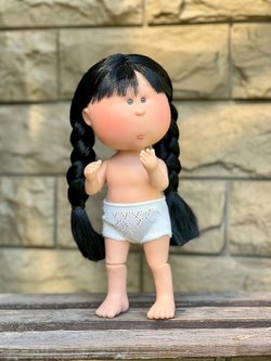 Кукла Nines виниловая 30см MIA BLACK шарнирная без одежды (1237W)