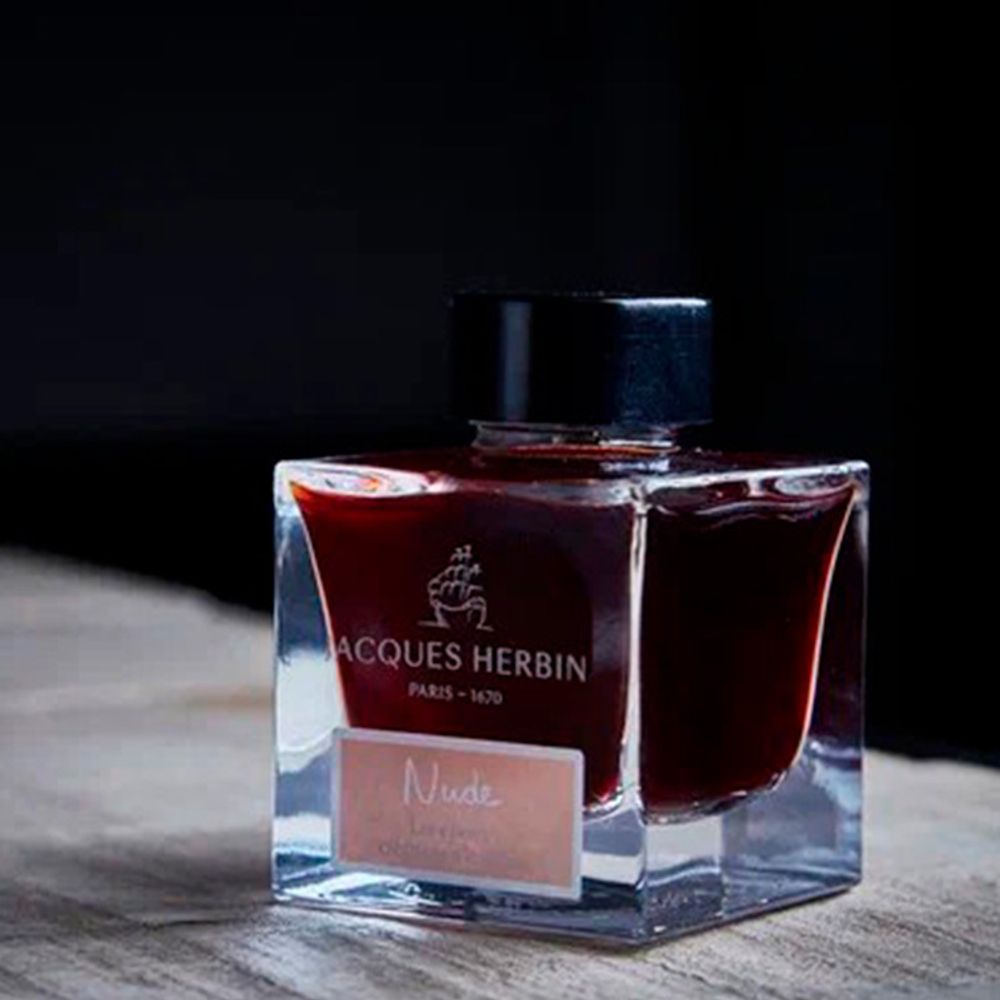 Чернила во флаконе Herbin Prestige 50 мл Nude розовый (13240JT) 2