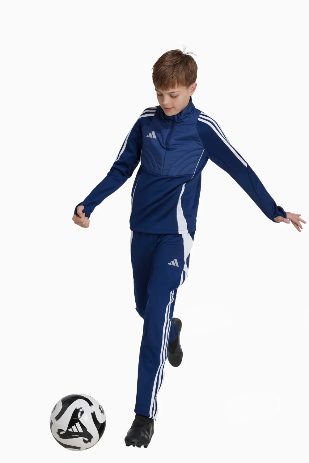 Кофта adidas Tiro 24 Winterized Top Junior - темно-синий
