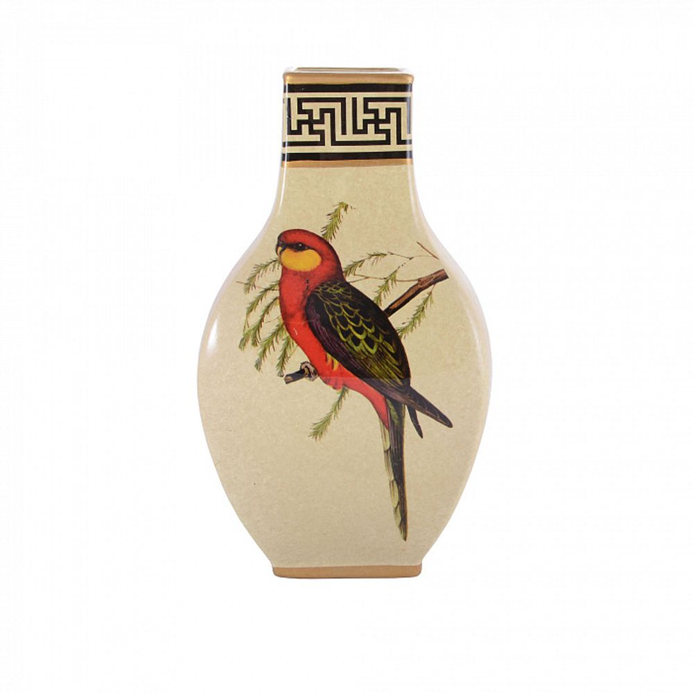 Ваза "Попугай на ветке"