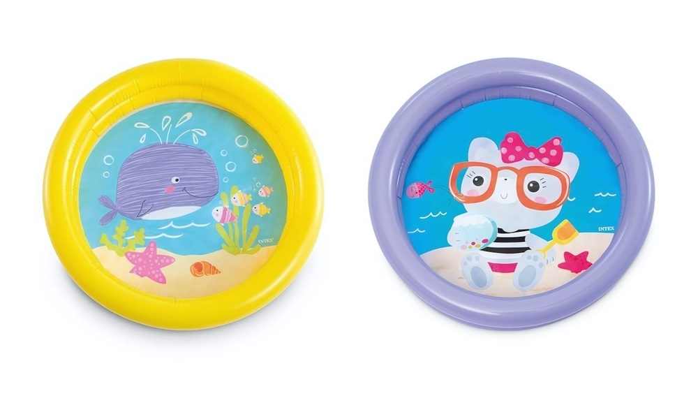 Бассейн надувной "Морские обитатели" 61*15см 533013 (Intex)