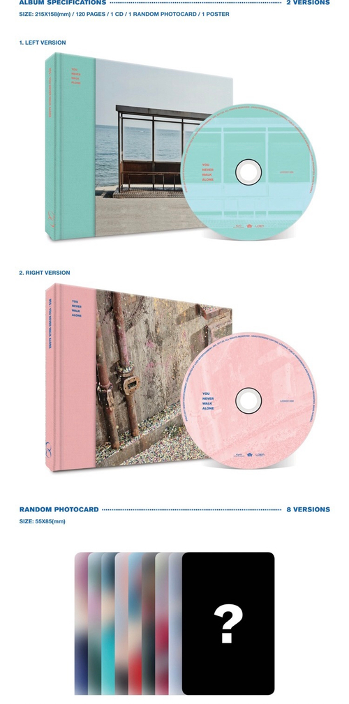 Альбом BTS You Never Walk Alone