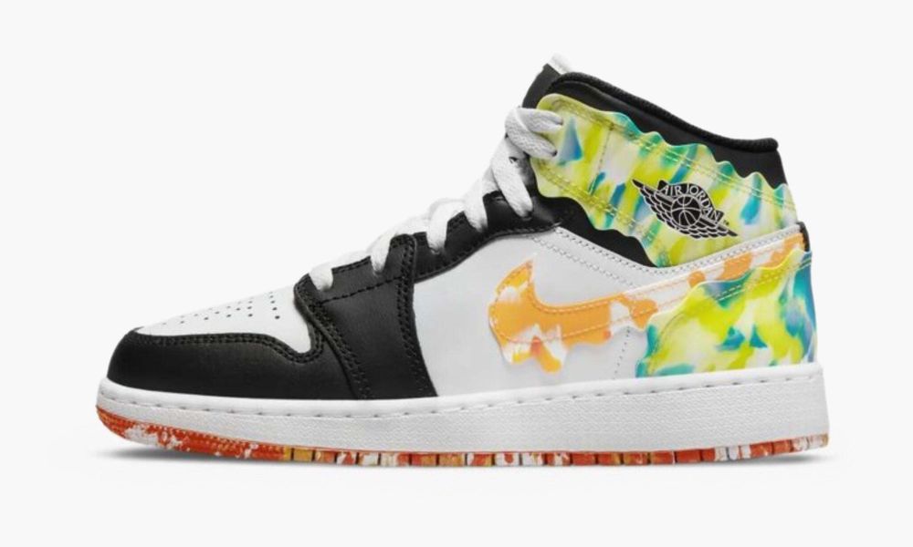 Air Jordan 1 Mid SE GS &quot;Slim Vortex&quot;
