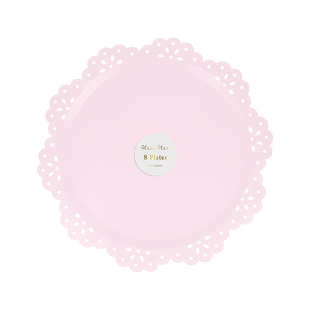 Тарелки большие "Английское кружево" 8 шт. (26,4 см)