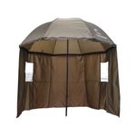 Зонт рыболовный универсальный с полутентом 240 см СЛЕДОПЫТ d=2,4 м/6/