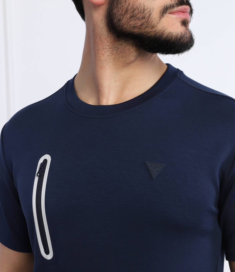 футболка zeke GUESS ACTIVE - темно-синий(Z2GI11 KL002)