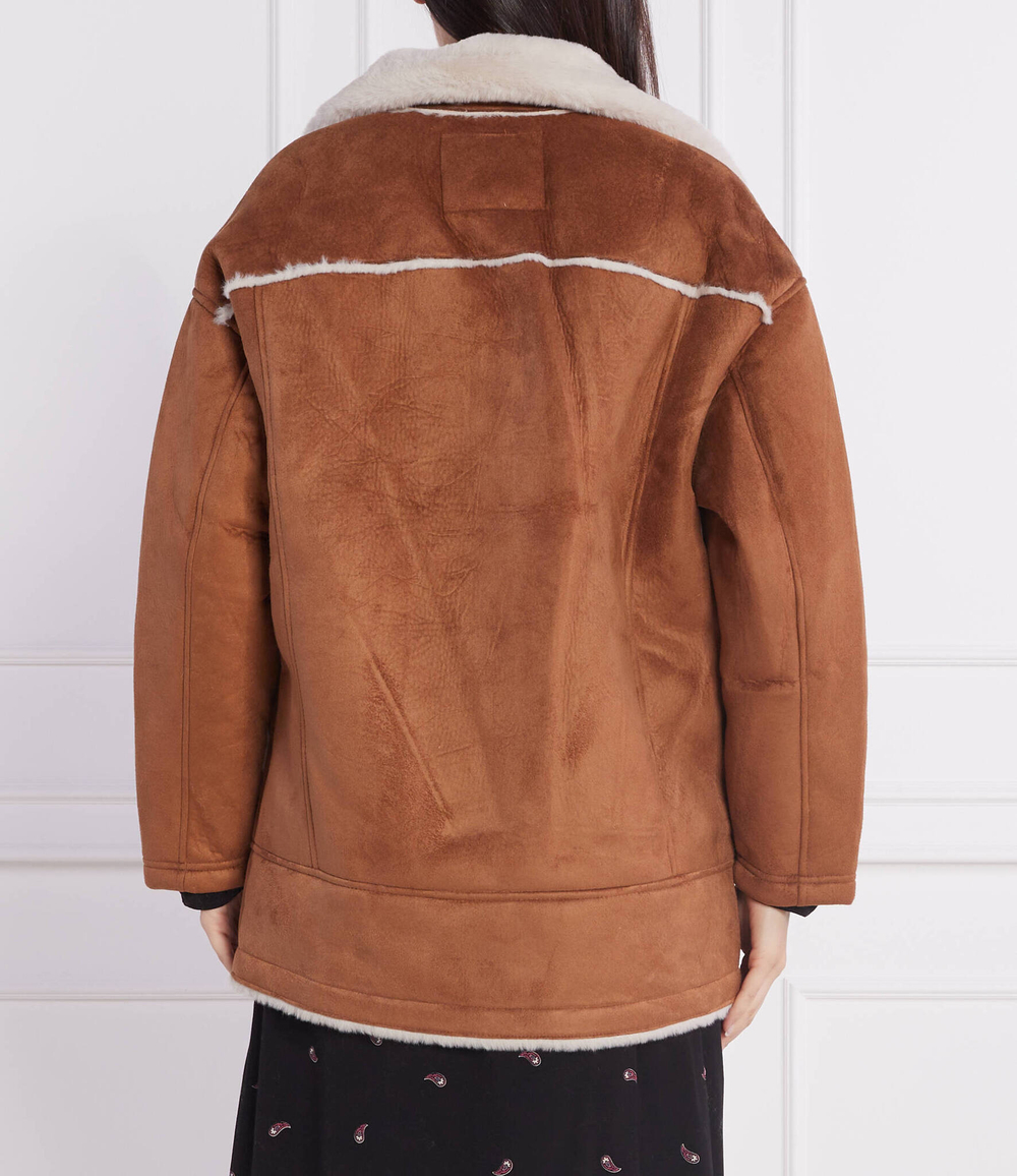 дубленка althea Pepe Jeans London - коричневый(PL402080)