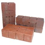 Feldhaus Klinker M502DF 240x118x52 umbra plano, темно-коричневый, с оттенками - Мозаика для мостовой, делится на 8 частей (60/60/52)