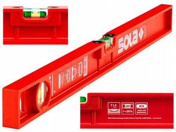 Уровень пластиковый PF 60, L=60 см, 2 глазка SOLA 01412801