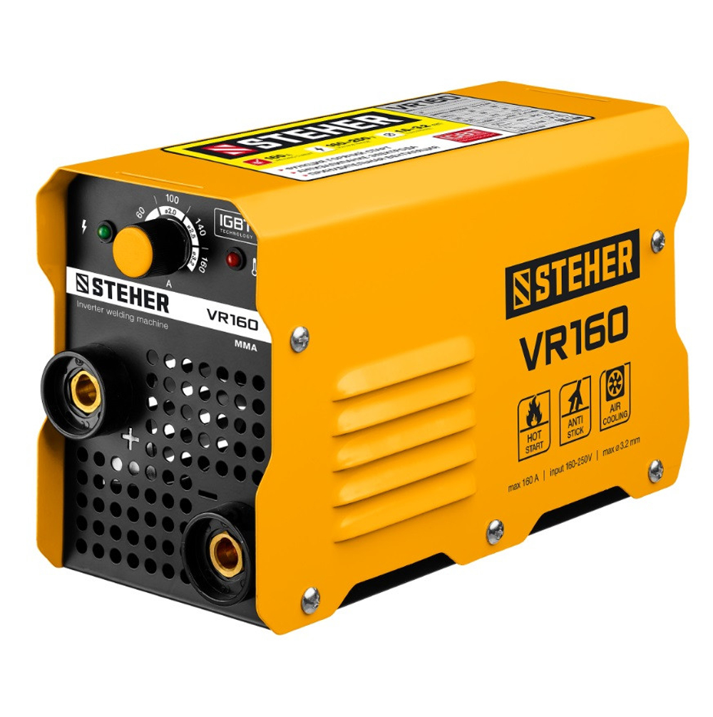 Аппарат сварочный инверторный Steher VR-160 ММА 160 А 3,2 мм