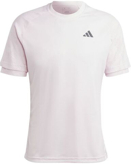 Мужская теннисная футболка Adidas Melbourne Ergo Tennis Heat.Rdy Reglan T-Shirt - Розовый