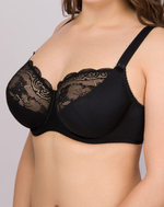 Бюстгальтер с мягкой чашкой на каркасах Snejanna (Размер: 80E) (Цвет: кофейный)