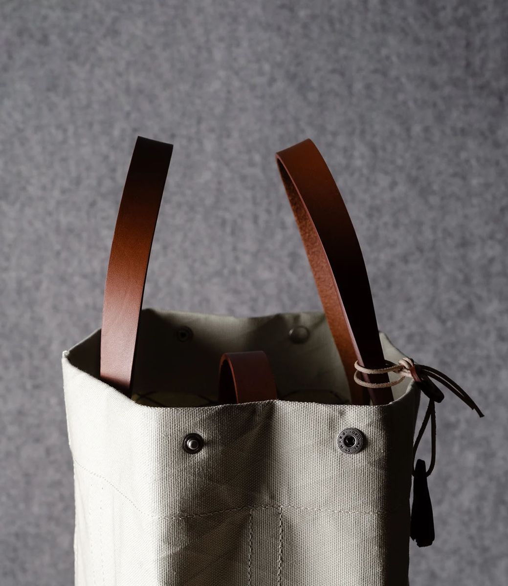 Hard Graft Keeper Tote Bag Natural — сумка-тоут из хлопка