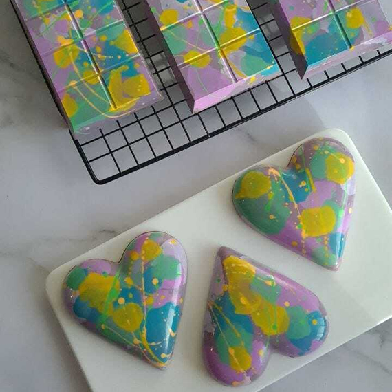 756 | Форма для шоколадных больших плиток (275*175 мм)