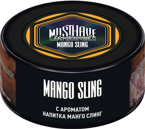 М. Табак для кальяна Must have Mango Sling (Манго, лимонад) 25гр