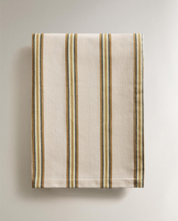 Zara Home скатерть из хлопка, узор в полоску, 200 150 см