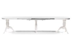 Деревянный стол Louvre 160(219)х106х76 butter white