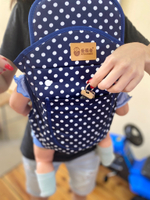 Рюкзак кенгуру "AiYUNMEi", Горошек