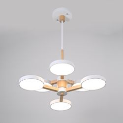 Люстра на штанге TURNA DBL L6 White