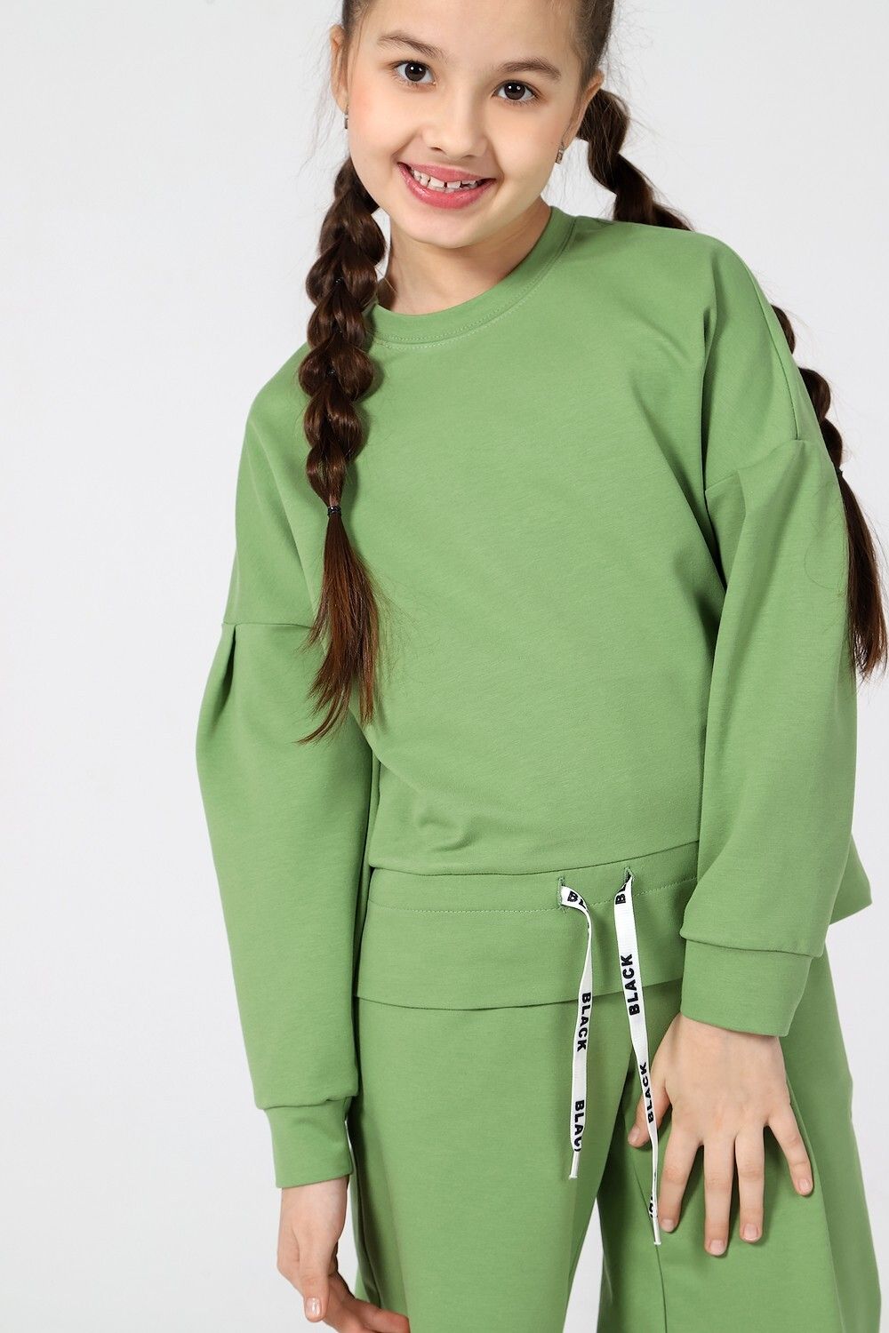 Костюм для девочки Ирма-1 Виотекс ЗЕЛЁНЫЙ