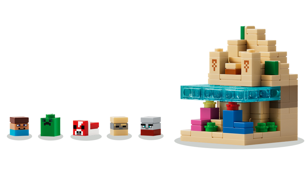 Конструктор LEGO Minecraft 21589 лего Биомы в миниатюре — для поклонников Minecraft