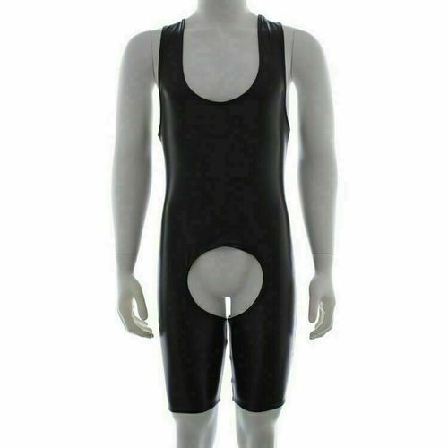 Мужской эротический кожаный костюм Romeo Rossi