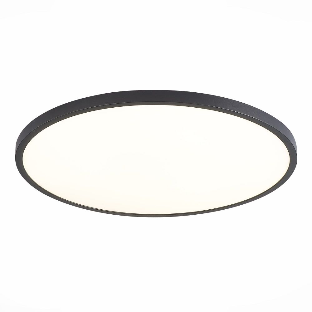 ST601.432.18 Светильник потолочный Черный LED 1*18W 3000K 1 620Lm Ra&amp;gt;90 120° IP20 D225xH25 220V Накладные светильники