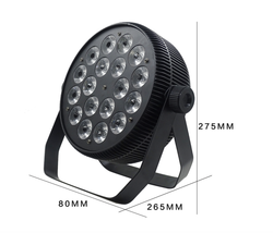 Прожектор PL Led flat par 18*18w (RGBWA+UV)