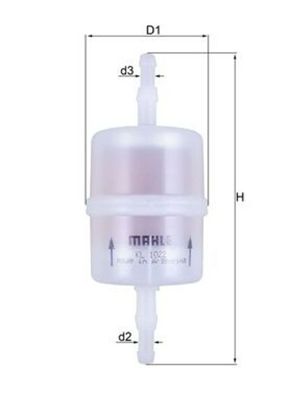 MAHLE - KL1022-MAH - Fuel Filter