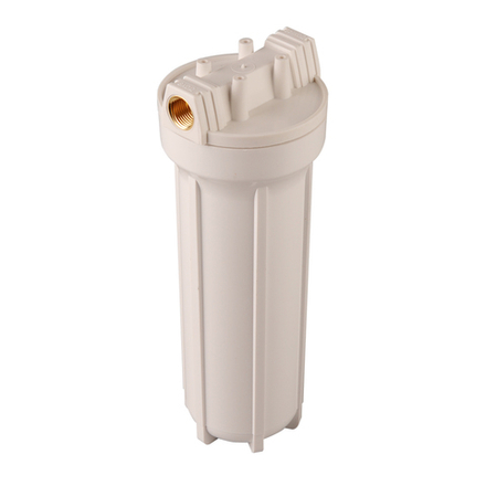 Фильтр Гейзер 1П 1/2 (8) (белая колба, РР5мкм, пластм. скоба, ключ), арт.32001