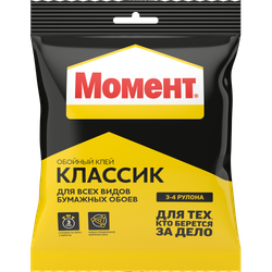 Клей для обоев Момент 762892 Классик 100 гр. | Момент