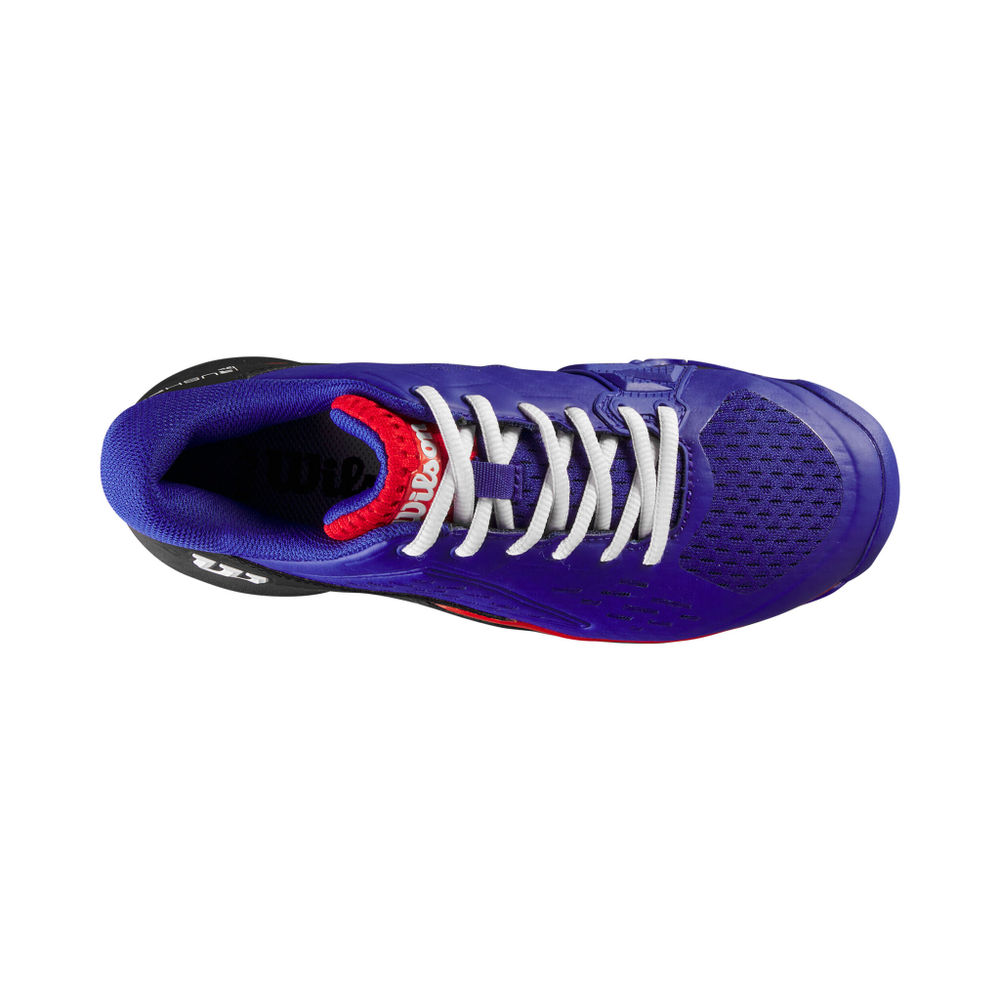 Детские теннисные кроссовки Wilson Rush Pro Ace All Court Shoe Kids - Blue, Black