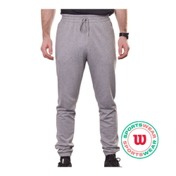 Мужские теннисные штаны Wilson Parkside Jogger - серый